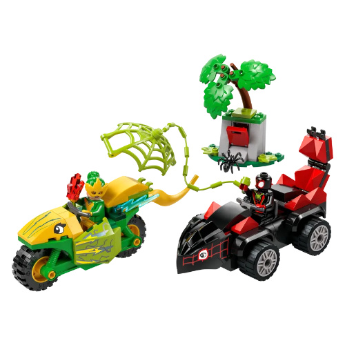 11198 Spin and Electro Dinosaur Vehicle Chase