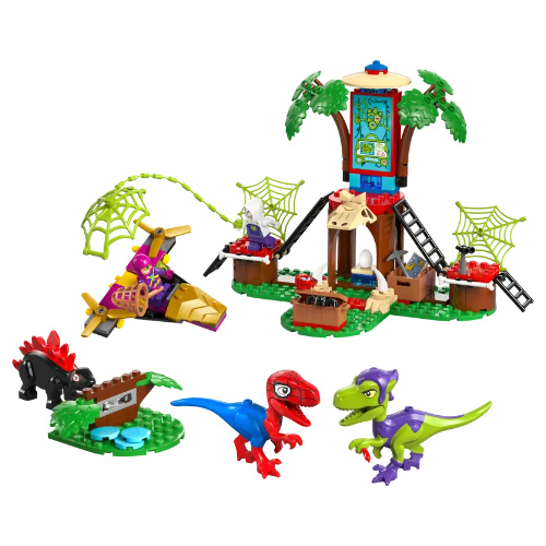 11200 Spidey and Gobby's Raptor Battle at Tree House HQ