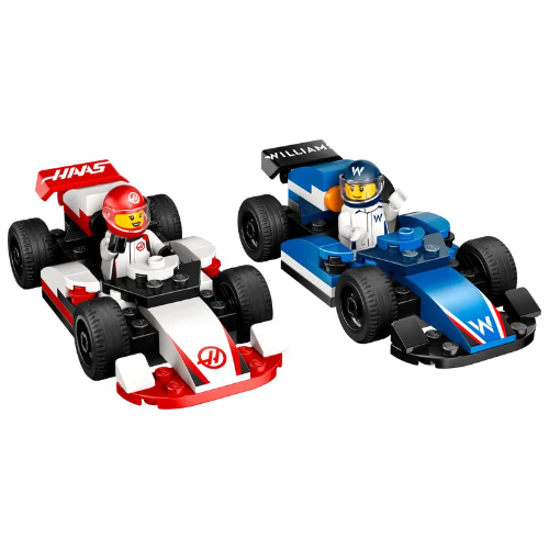 60464 LEGO F1® Williams Racing & Haas F1® Race Cars