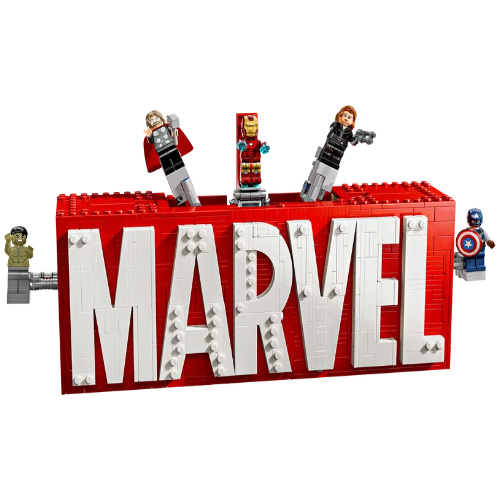 76313 LEGO MARVEL Logo & Minifigures