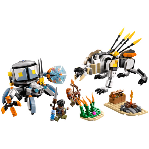 77037 LEGO Aloy & Varl vs Shell Walker & Sawtooth