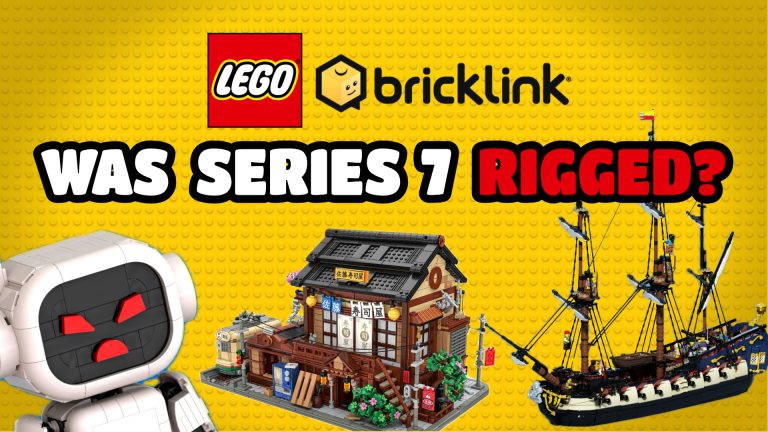 Was LEGO BrickLink Series 7 Rigged